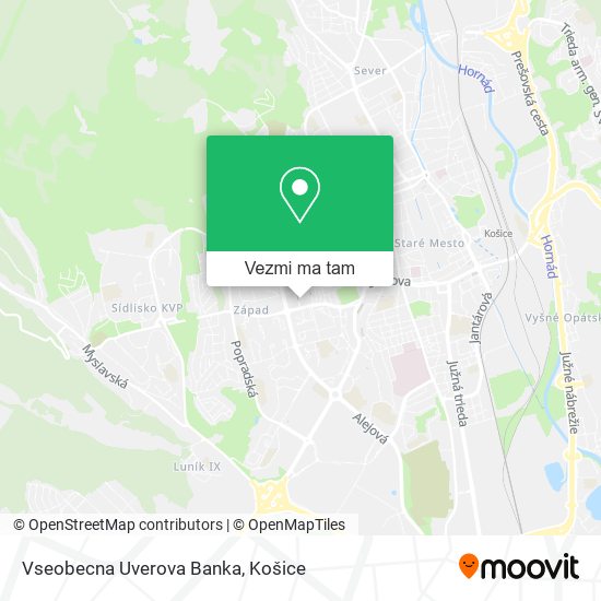 Vseobecna Uverova Banka mapa