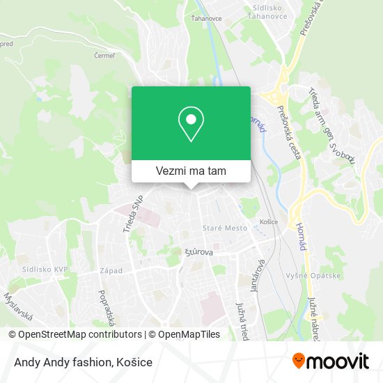 Andy Andy fashion mapa