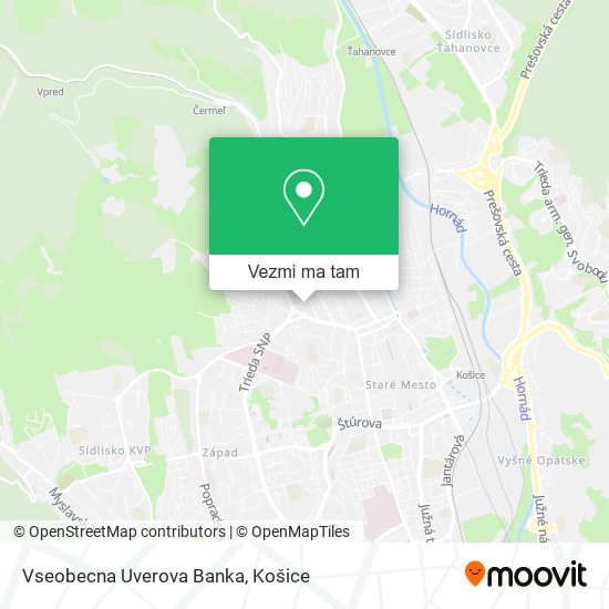 Vseobecna Uverova Banka mapa