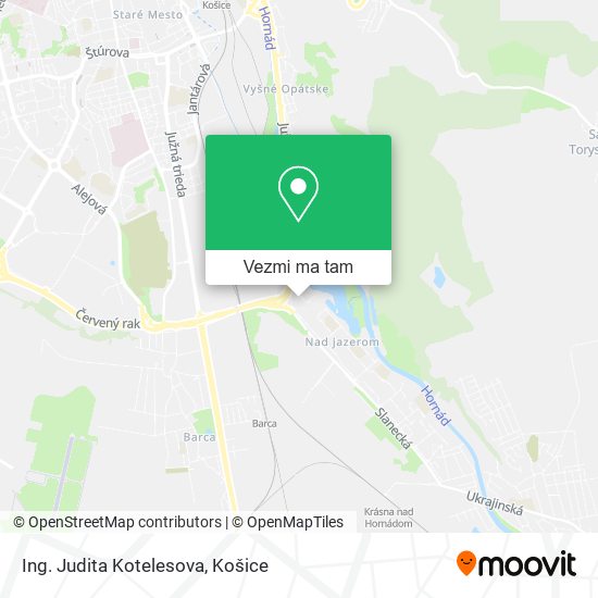 Ing. Judita Kotelesova mapa