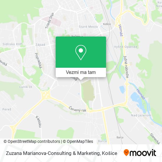 Zuzana Marianova-Consulting & Marketing mapa