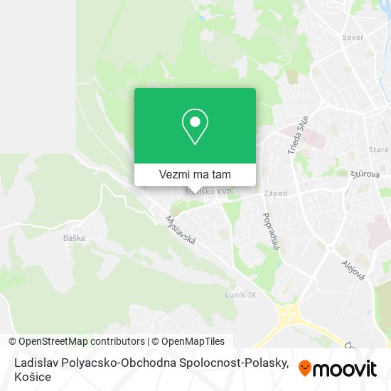 Ladislav Polyacsko-Obchodna Spolocnost-Polasky mapa