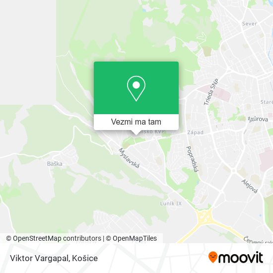 Viktor Vargapal mapa