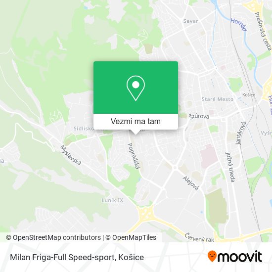 Milan Friga-Full Speed-sport mapa