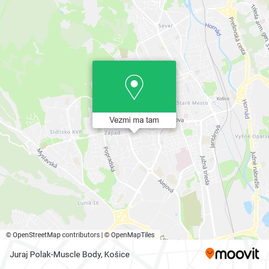 Juraj Polak-Muscle Body mapa