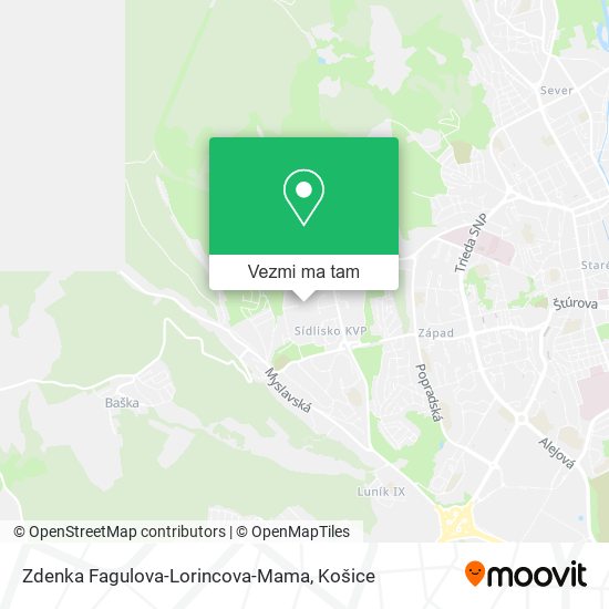 Zdenka Fagulova-Lorincova-Mama mapa