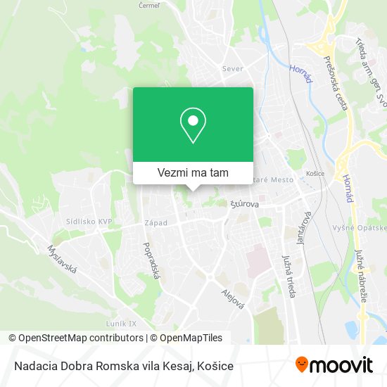 Nadacia Dobra Romska vila Kesaj mapa