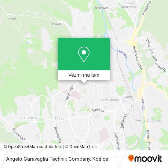 Angelo Garavaglia-Technik Company mapa
