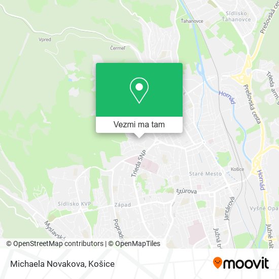 Michaela Novakova mapa