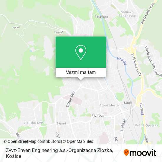 Zvvz-Enven Engineering a.s.-Organizacna Zlozka mapa