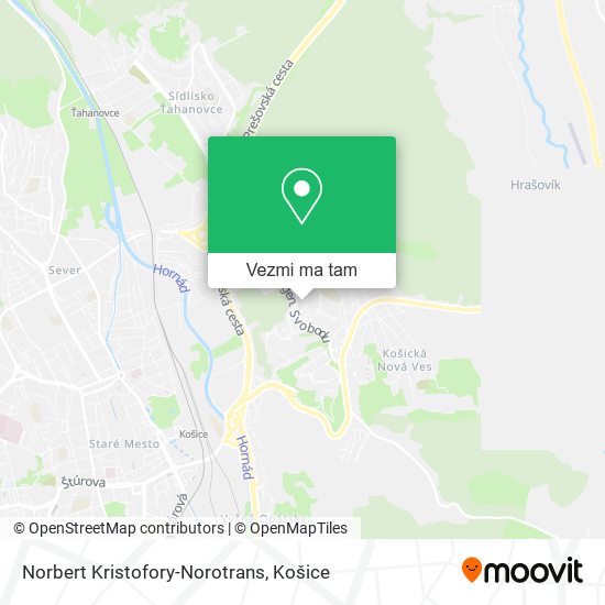 Norbert Kristofory-Norotrans mapa