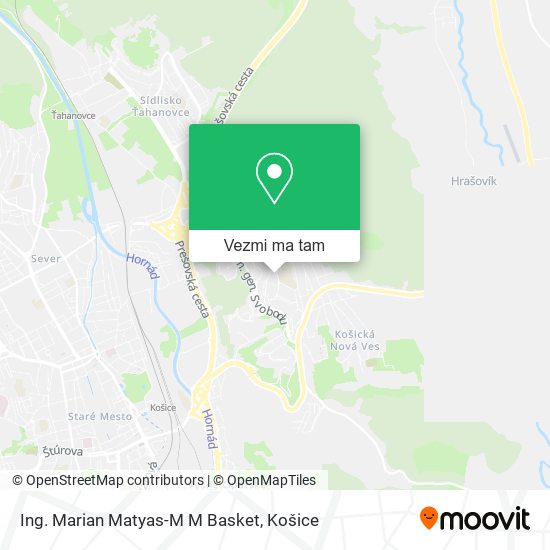 Ing. Marian Matyas-M M Basket mapa