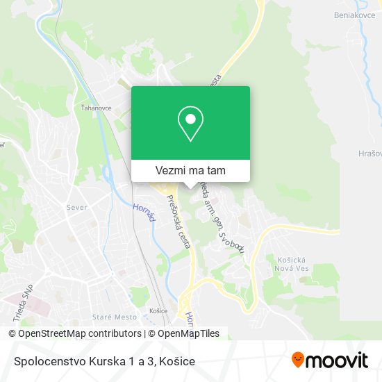 Spolocenstvo Kurska 1 a 3 mapa