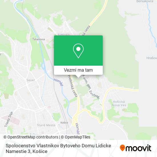 Spolocenstvo Vlastnikov Bytoveho Domu Lidicke Namestie 3 mapa