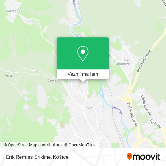 Erik Remias-Erixline mapa