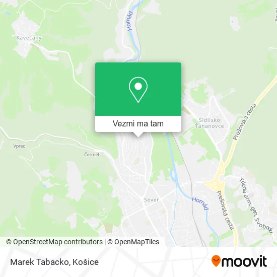 Marek Tabacko mapa