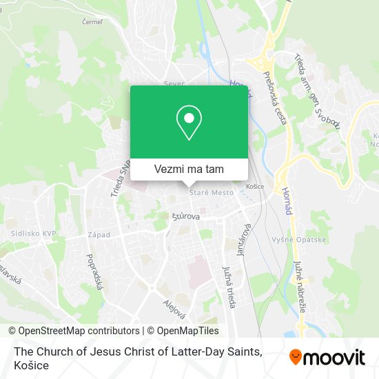 The Church of Jesus Christ of Latter-Day Saints mapa