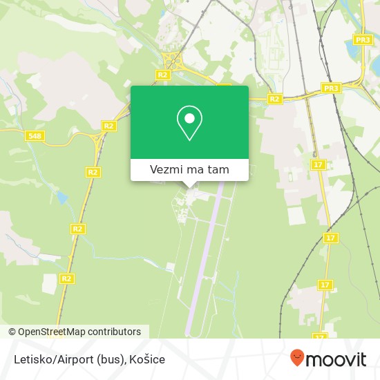 Letisko/Airport (bus) mapa