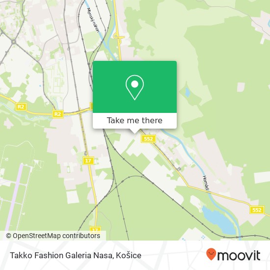 Takko Fashion Galeria Nasa mapa