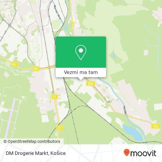 DM Drogerie Markt mapa