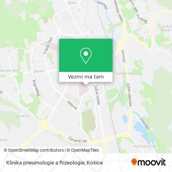 Klinika pneumologie a ftizeologie mapa