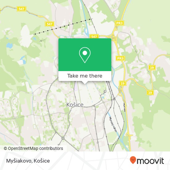 Myšiakovo mapa