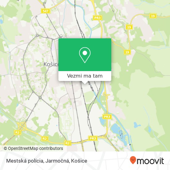 Mestská polícia, Jarmočná mapa