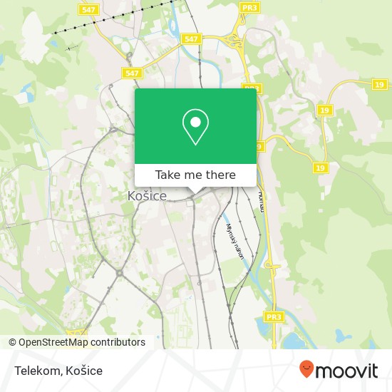 Telekom mapa