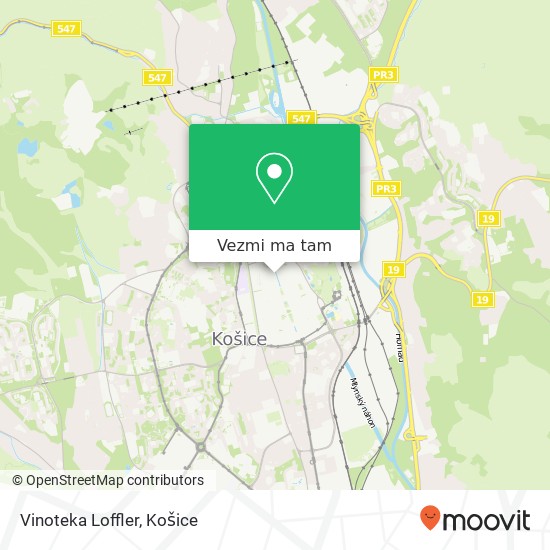 Vinoteka Loffler, Hlavná 48 / 90 040 01 Košice mapa