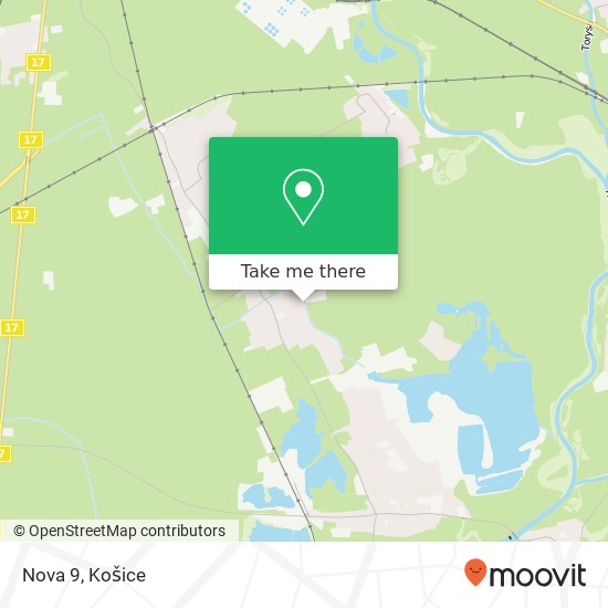 Nova 9 mapa