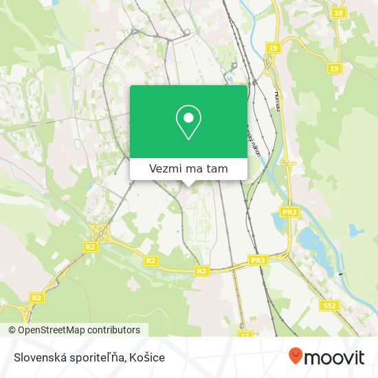 Slovenská sporiteľňa mapa