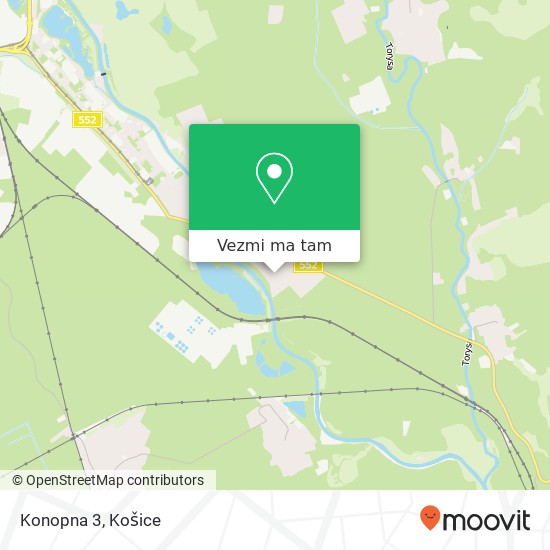 Konopna 3 mapa