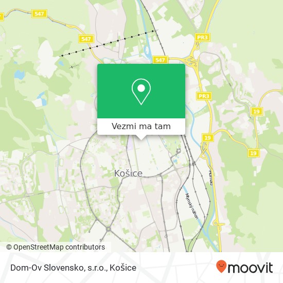 Dom-Ov Slovensko, s.r.o. mapa