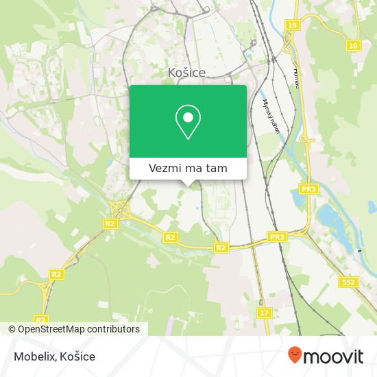 Mobelix mapa
