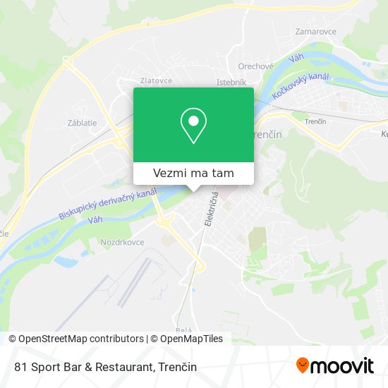 81 Sport Bar & Restaurant mapa