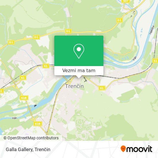 Galla Gallery mapa