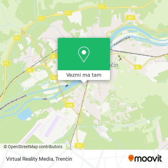 Virtual Reality Media mapa