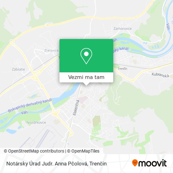 Notársky Úrad Judr. Anna Pčolová mapa