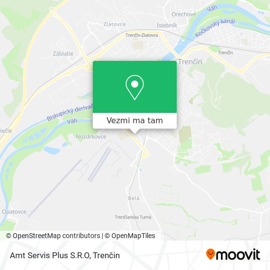 Amt Servis Plus S.R.O mapa