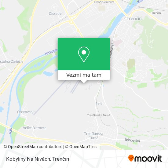 Kobyliny Na Nivách mapa