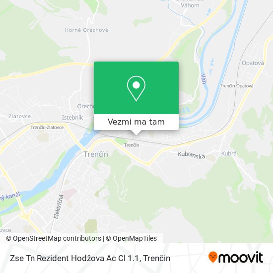 Zse Tn Rezident Hodžova Ac Cl 1.1 mapa