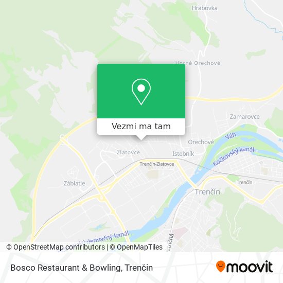 Bosco Restaurant & Bowling mapa