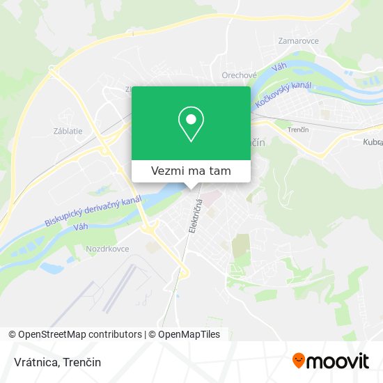 Vrátnica mapa