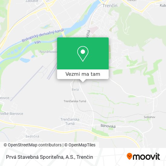 Prvá Stavebná Sporiteľna, A.S. mapa