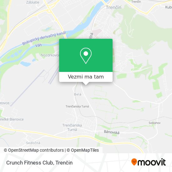 Crunch Fitness Club mapa