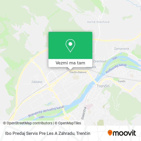 Ibo Predaj Servis Pre Les A Záhradu mapa