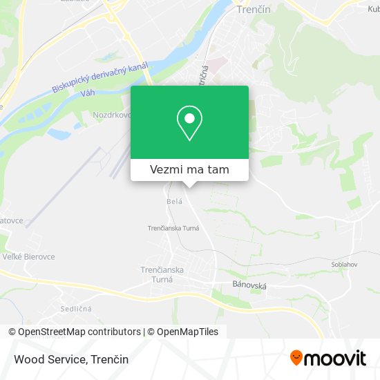 Wood Service mapa