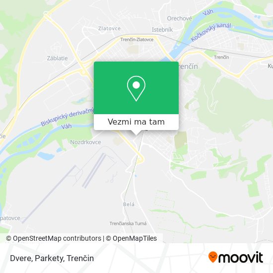 Dvere, Parkety mapa