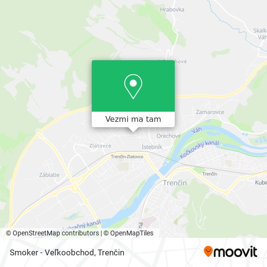 Smoker - Veľkoobchod mapa