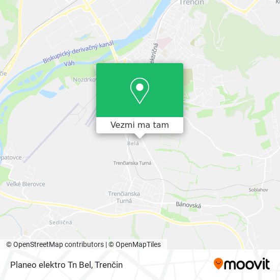 Planeo elektro Tn Bel mapa